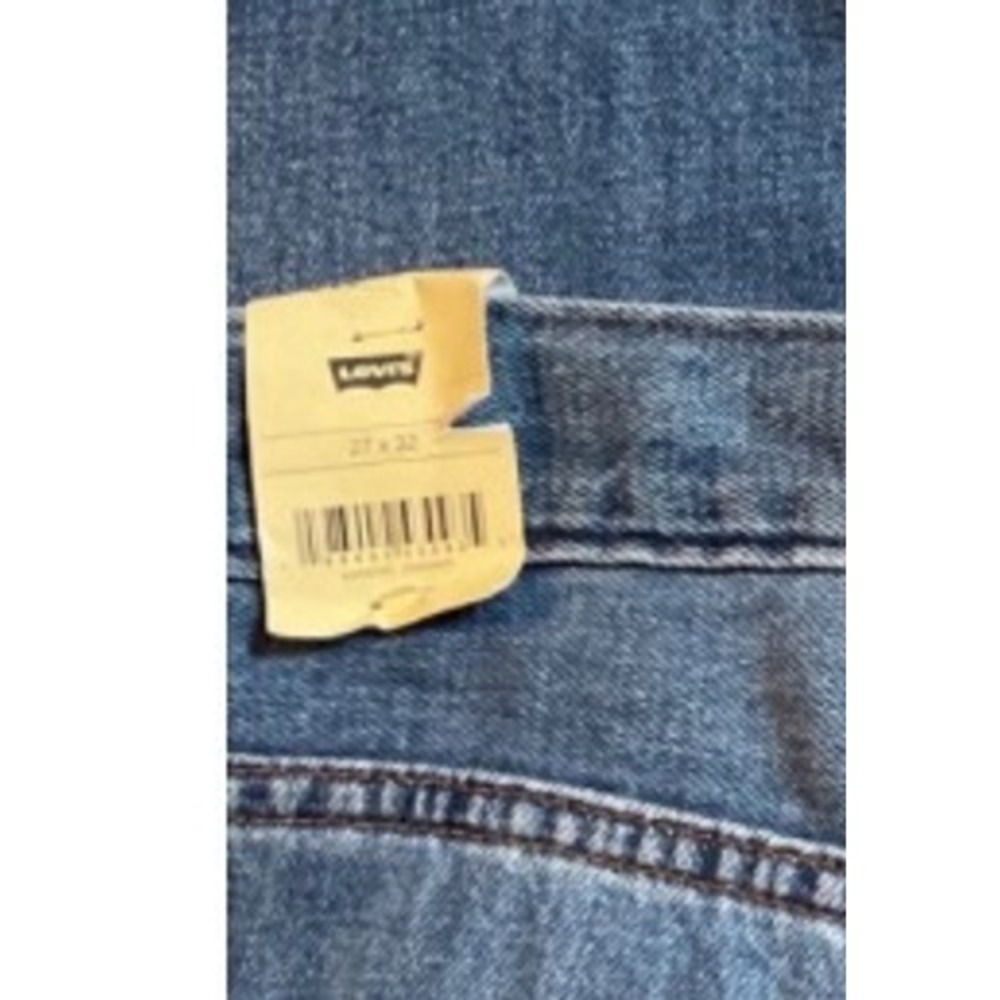 Levis Baggy Dad Jeans Womens 27 Medium Wash Blue Straight Leg Relaxed Fit Denim - Picture 6 of 8